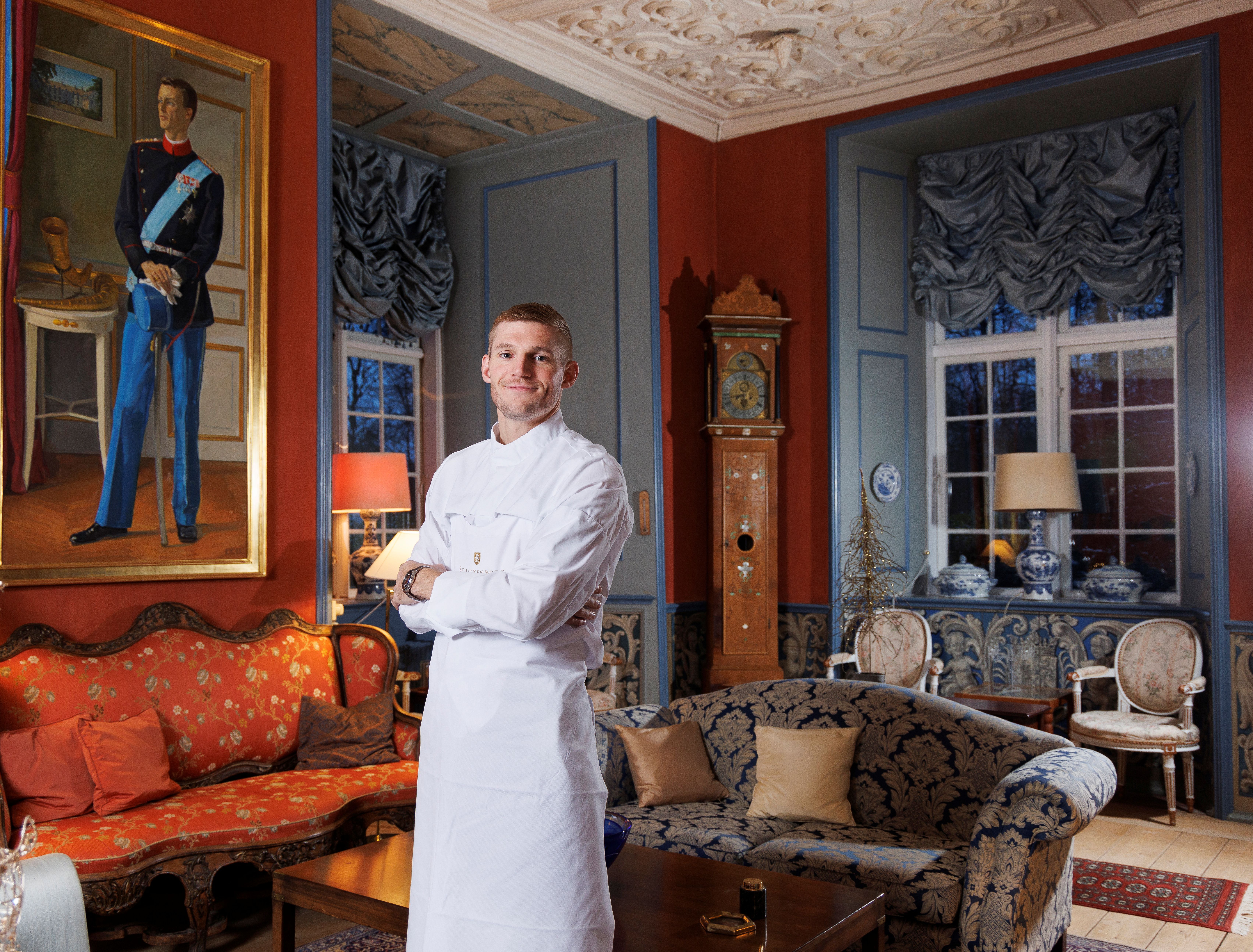 Lasse Stork Monska, ny F&B-chef ved Schackenborg Slot og Slotskro: Foto: Schackenborg Slot og Slotskro.