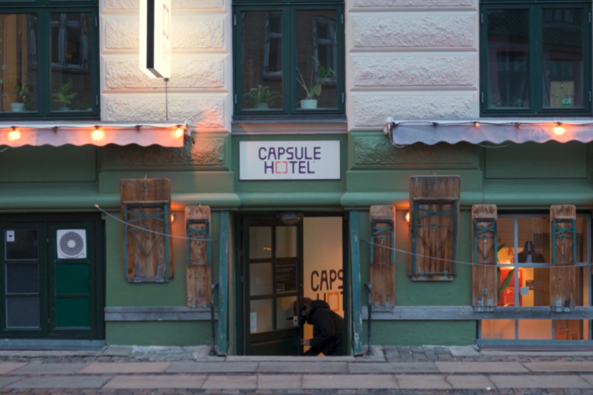 Capsule Hotel Facade