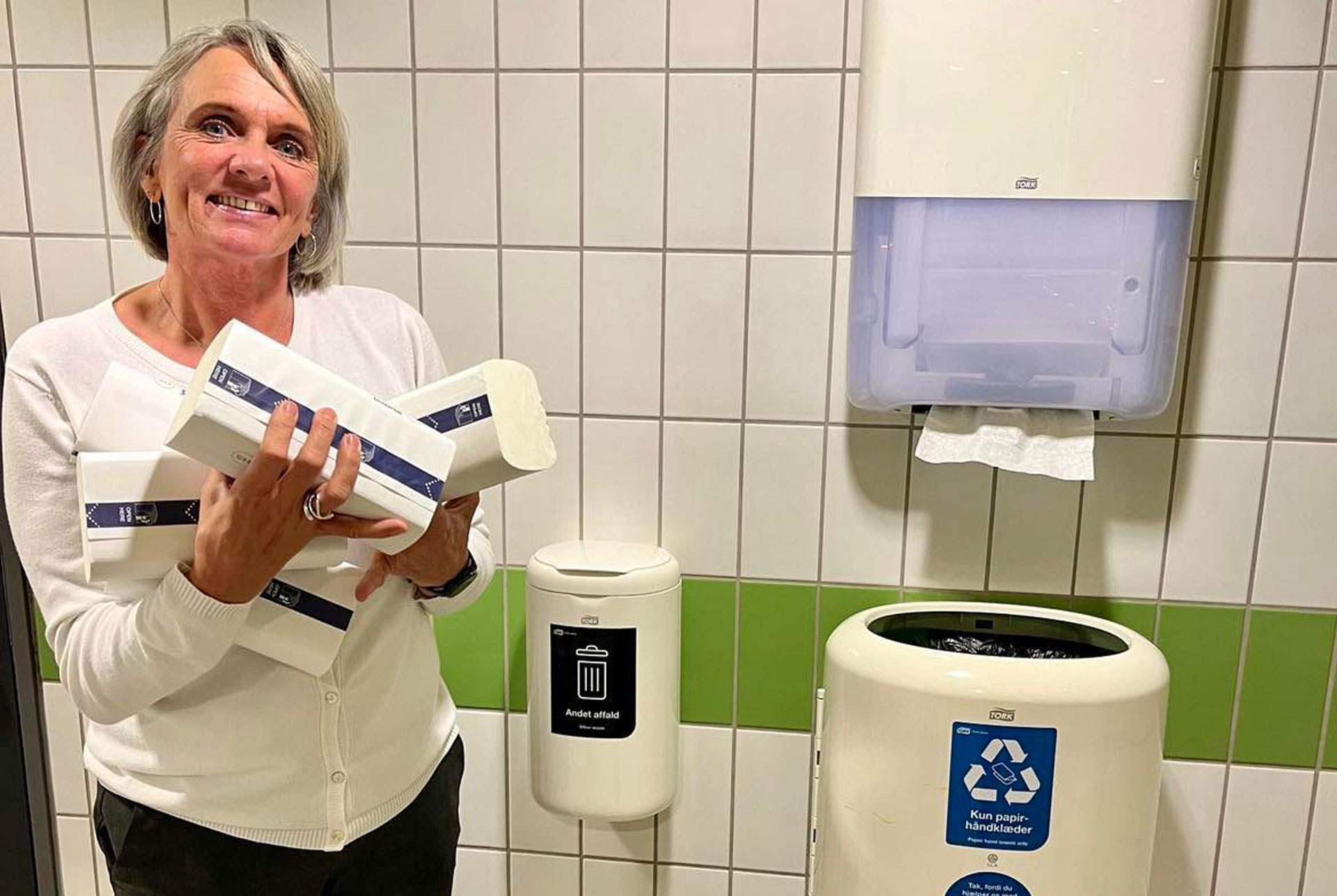 Dorthe Callesen, oldfrue på Nyborg Strand.