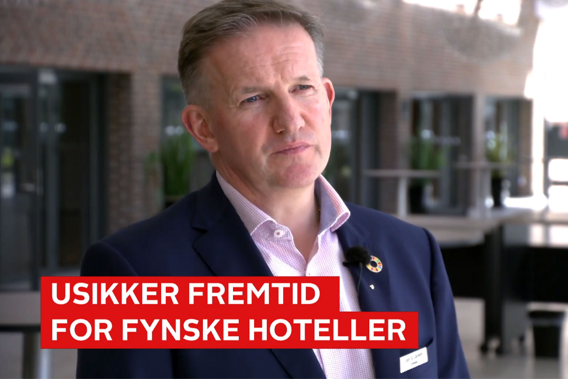 Jan Grimstrup Larsen, Hotel Nyborg Strand.